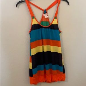 Medium Striped Body Central Tank